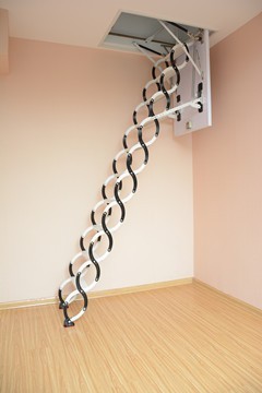 山东阁楼伸缩楼梯 简易梯子常见问题图片_高清图_细节图-安泰伸缩梯